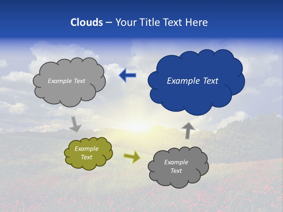 Nature Forest Sky PowerPoint Template