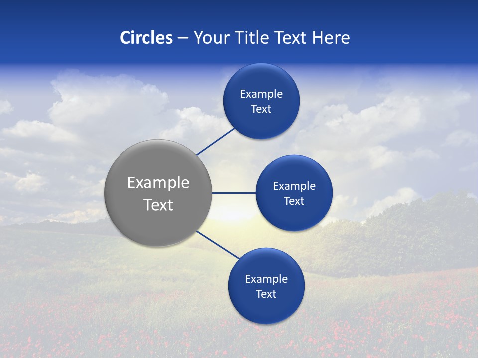 Nature Forest Sky PowerPoint Template