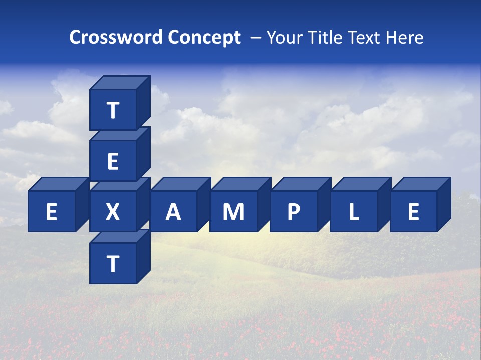 Nature Forest Sky PowerPoint Template