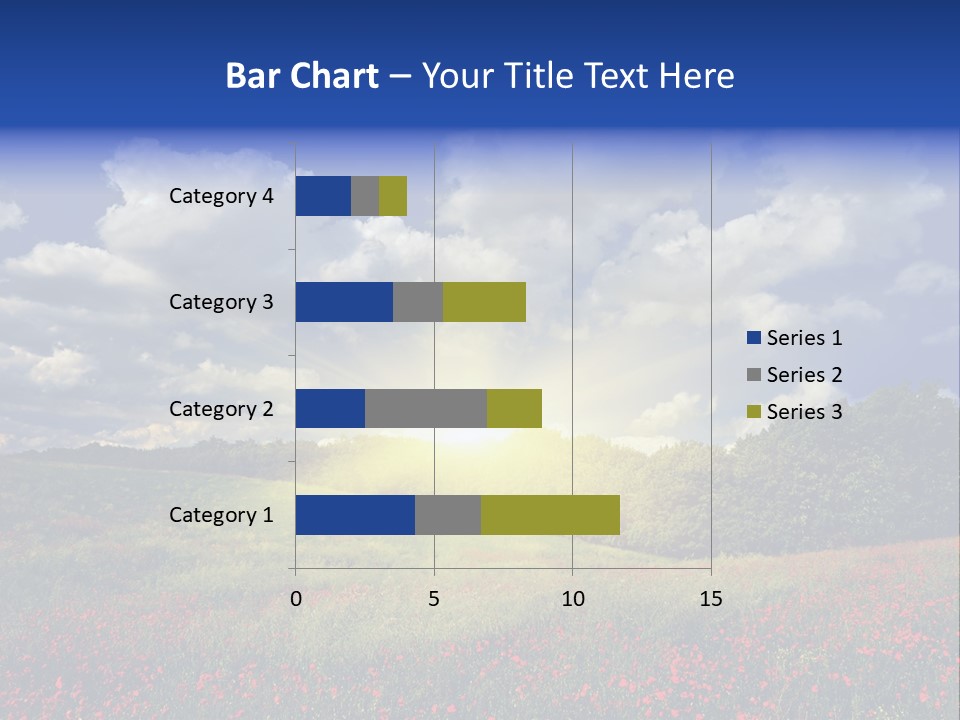 Nature Forest Sky PowerPoint Template