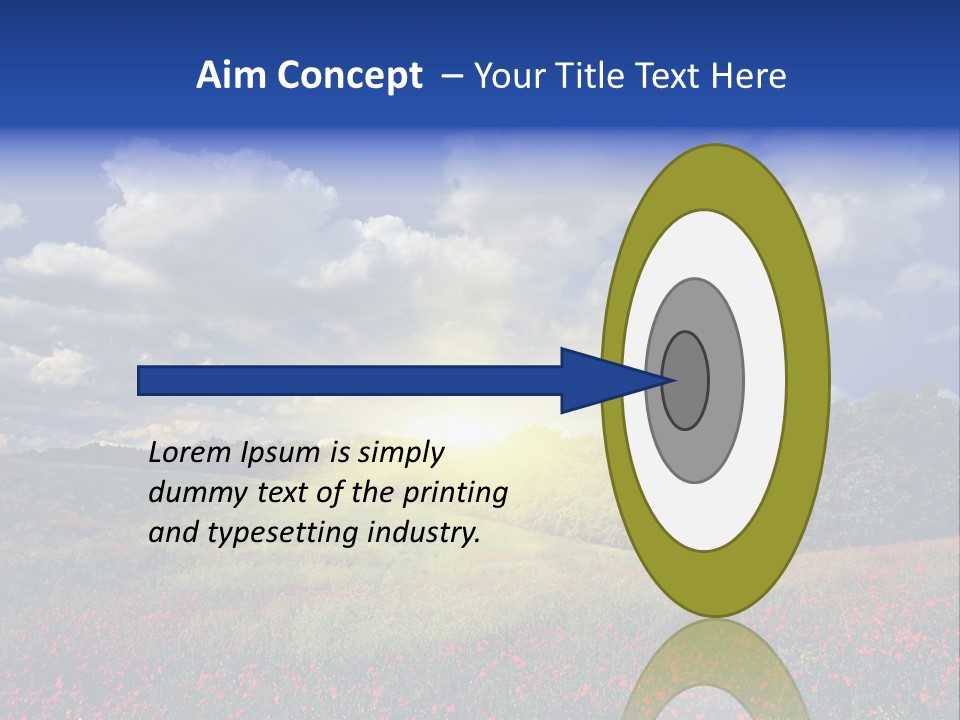 Nature Forest Sky PowerPoint Template