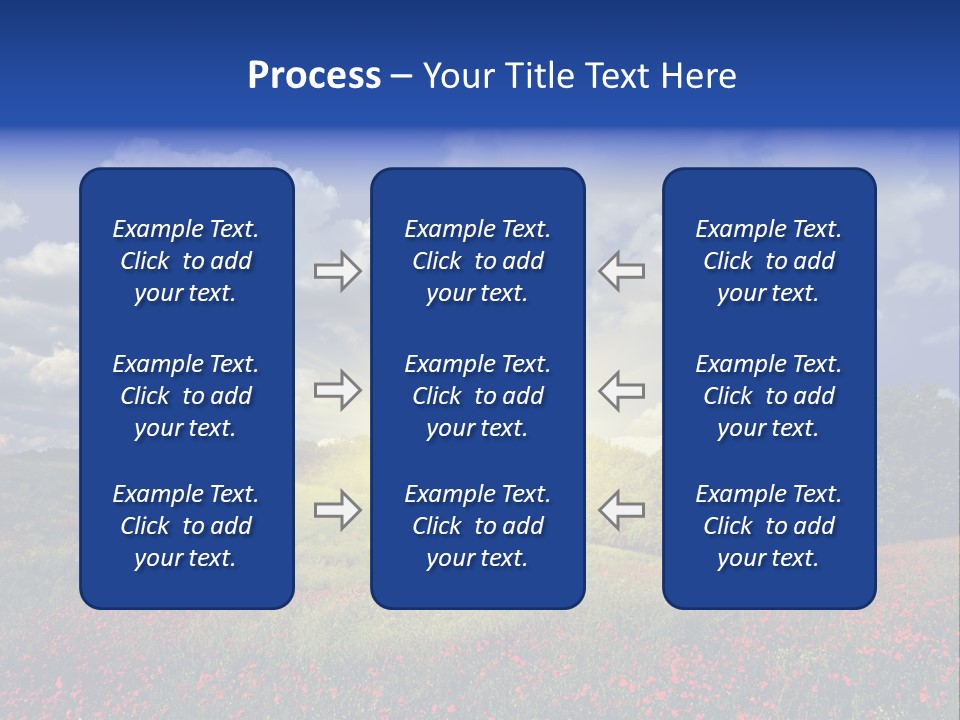 Nature Forest Sky PowerPoint Template