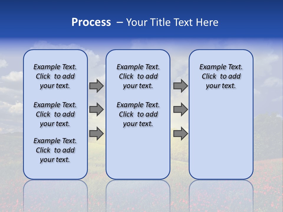 Nature Forest Sky PowerPoint Template