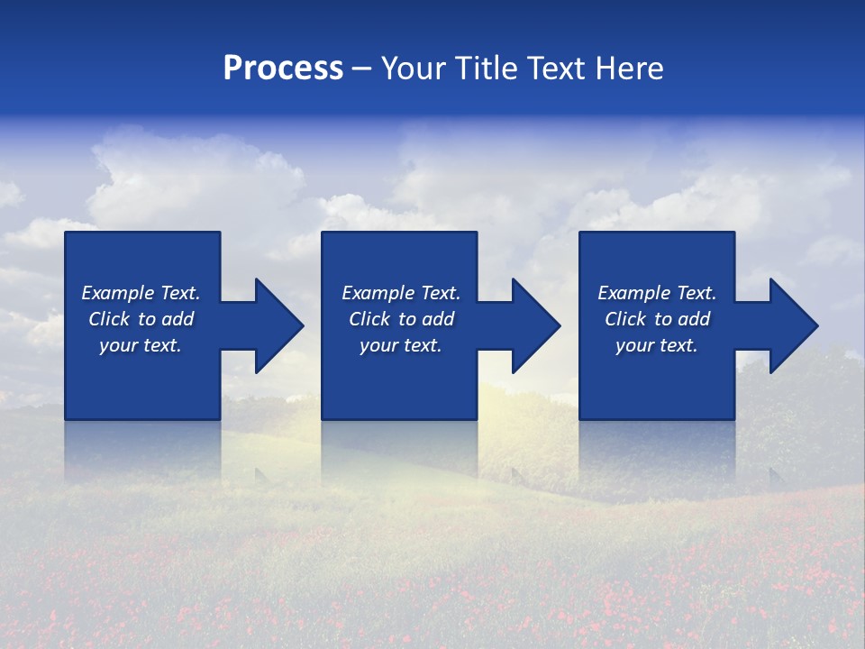 Nature Forest Sky PowerPoint Template