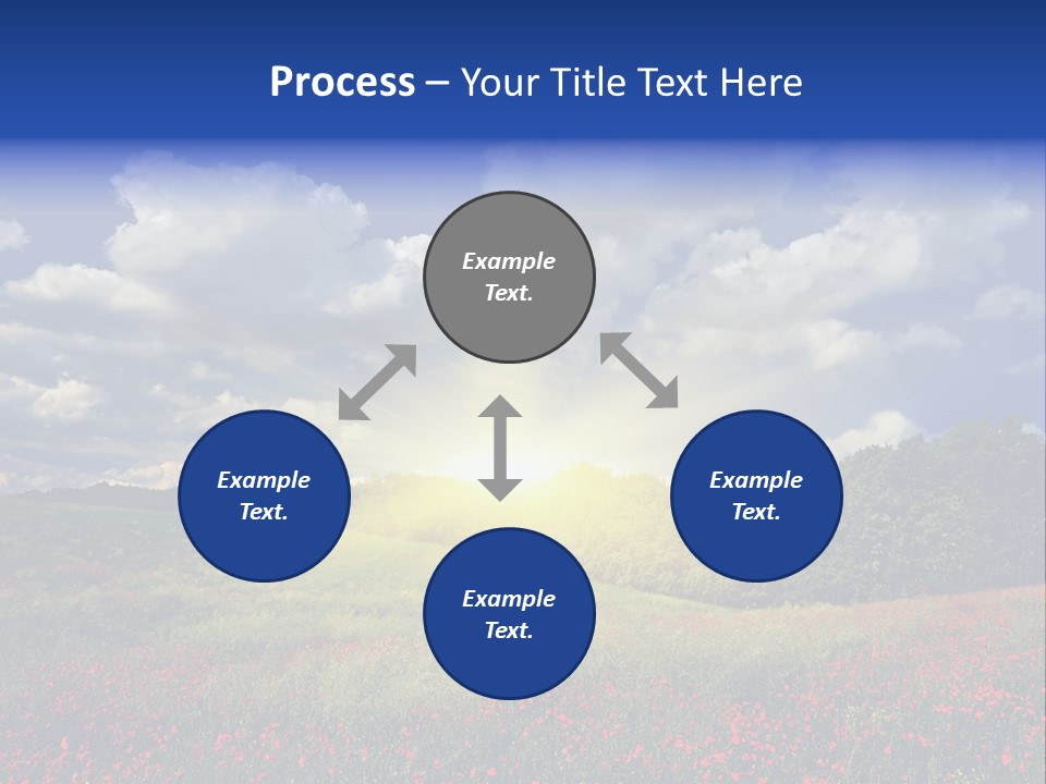 Nature Forest Sky PowerPoint Template