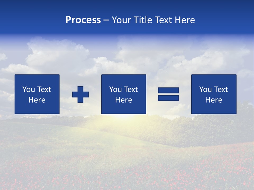 Nature Forest Sky PowerPoint Template