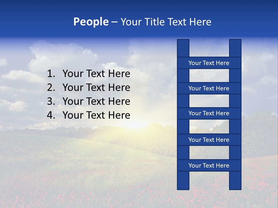 Nature Forest Sky PowerPoint Template