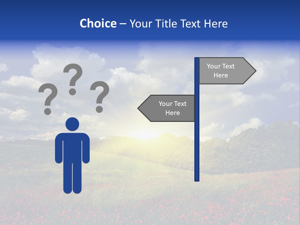 Nature Forest Sky PowerPoint Template