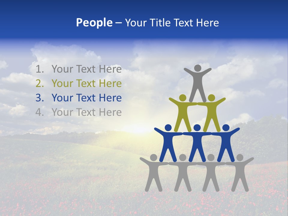 Nature Forest Sky PowerPoint Template