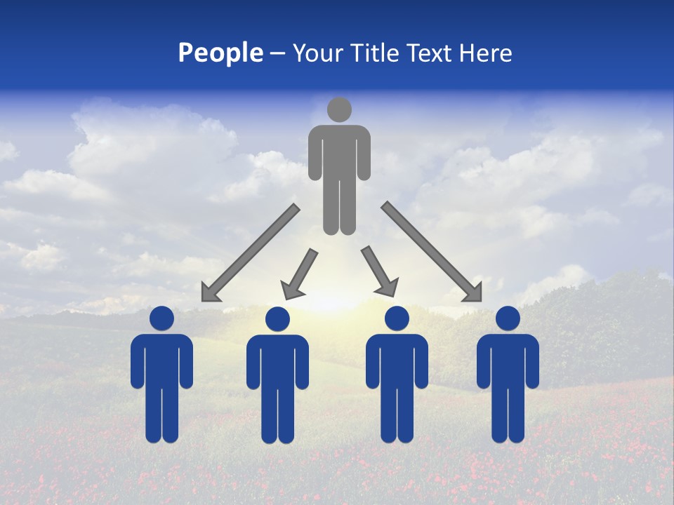 Nature Forest Sky PowerPoint Template