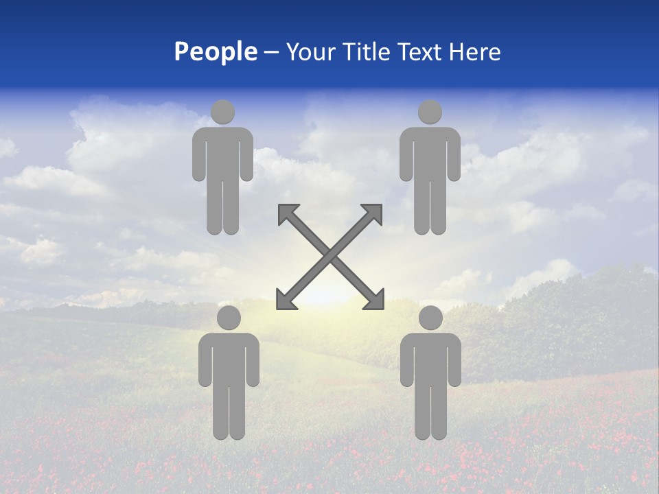 Nature Forest Sky PowerPoint Template