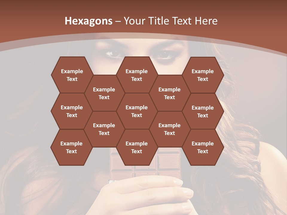 Attractive People Female PowerPoint Template