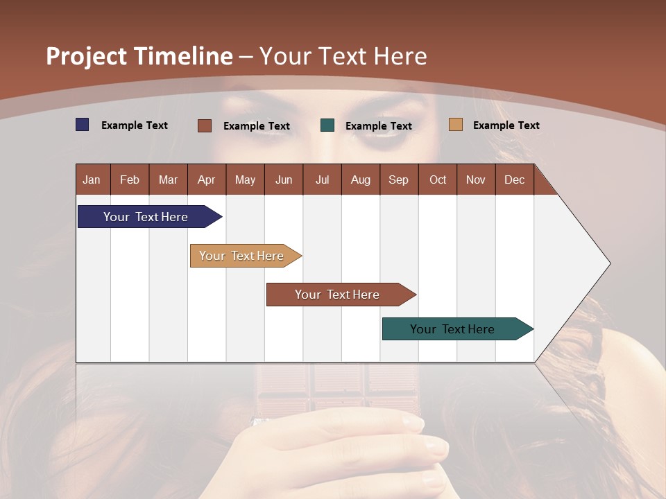 Attractive People Female PowerPoint Template