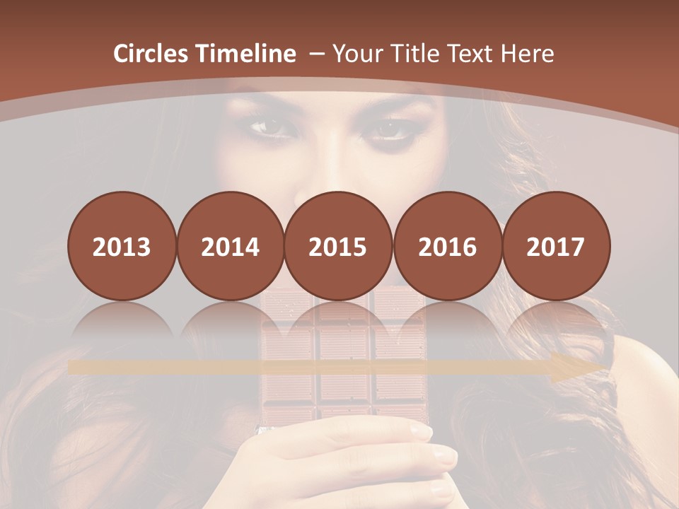 Attractive People Female PowerPoint Template