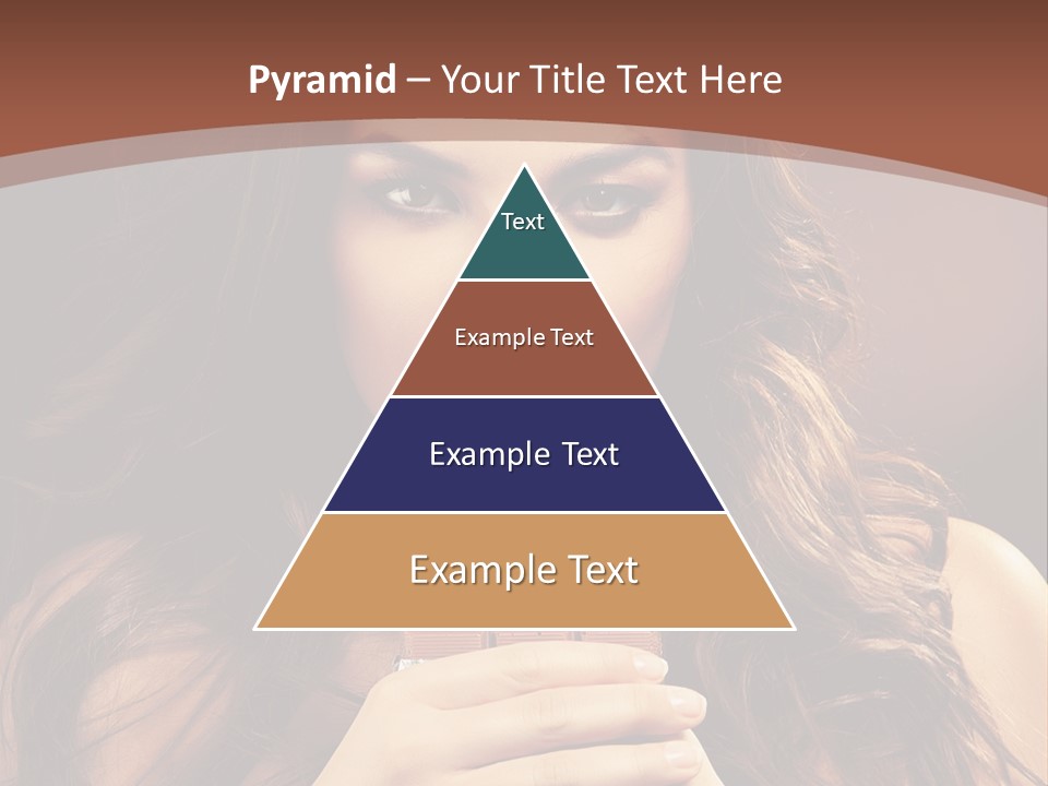 Attractive People Female PowerPoint Template