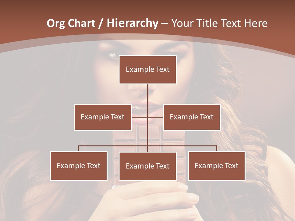 Attractive People Female PowerPoint Template