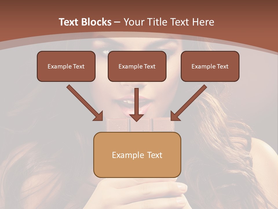 Attractive People Female PowerPoint Template