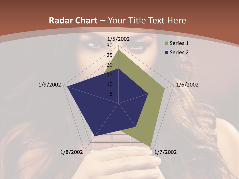 Attractive People Female PowerPoint Template