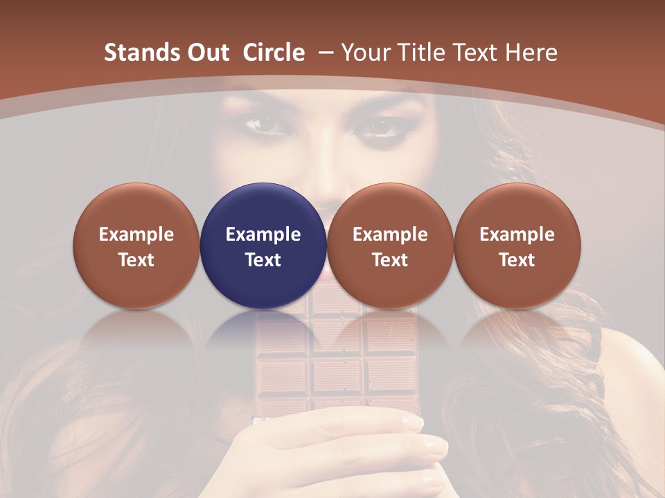 Attractive People Female PowerPoint Template