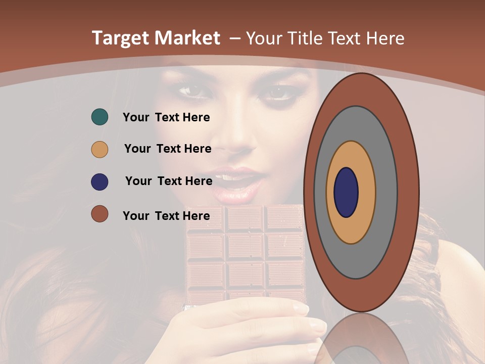 Attractive People Female PowerPoint Template