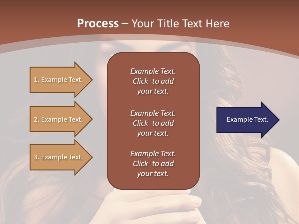 Attractive People Female PowerPoint Template