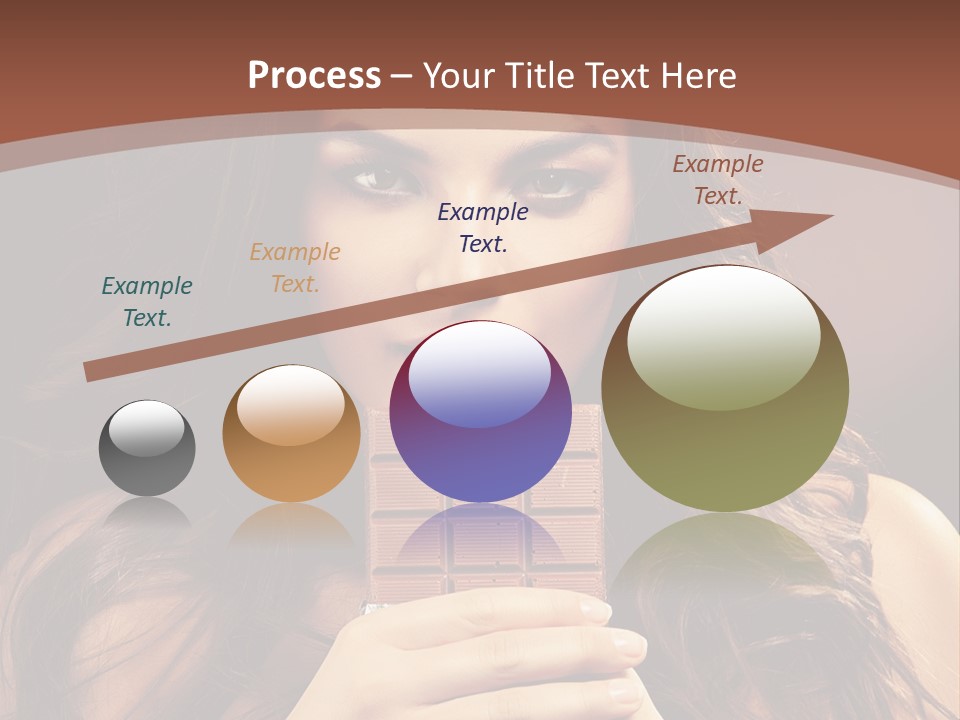 Attractive People Female PowerPoint Template