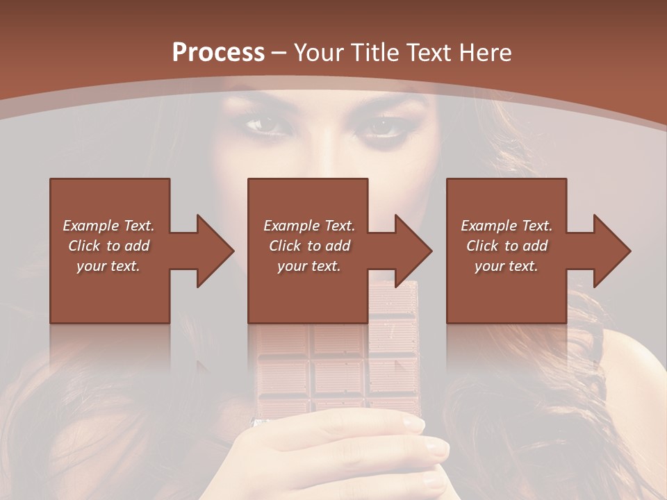 Attractive People Female PowerPoint Template