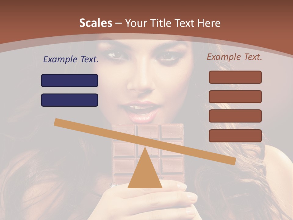 Attractive People Female PowerPoint Template