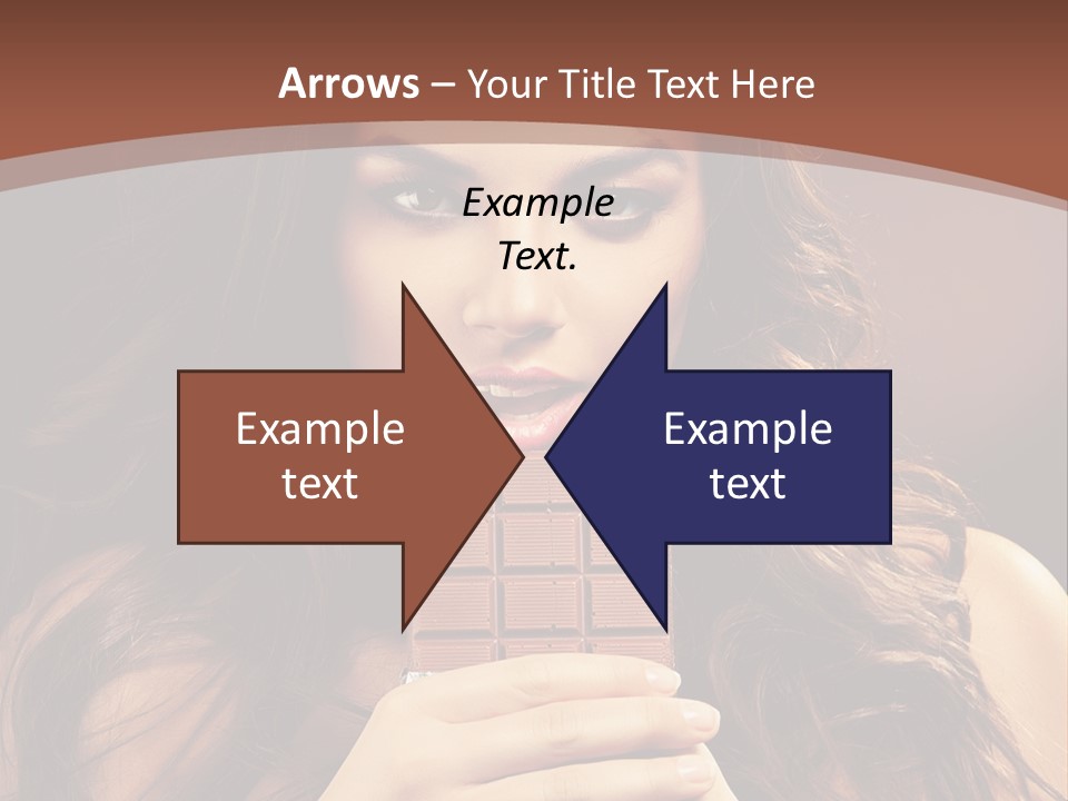 Attractive People Female PowerPoint Template