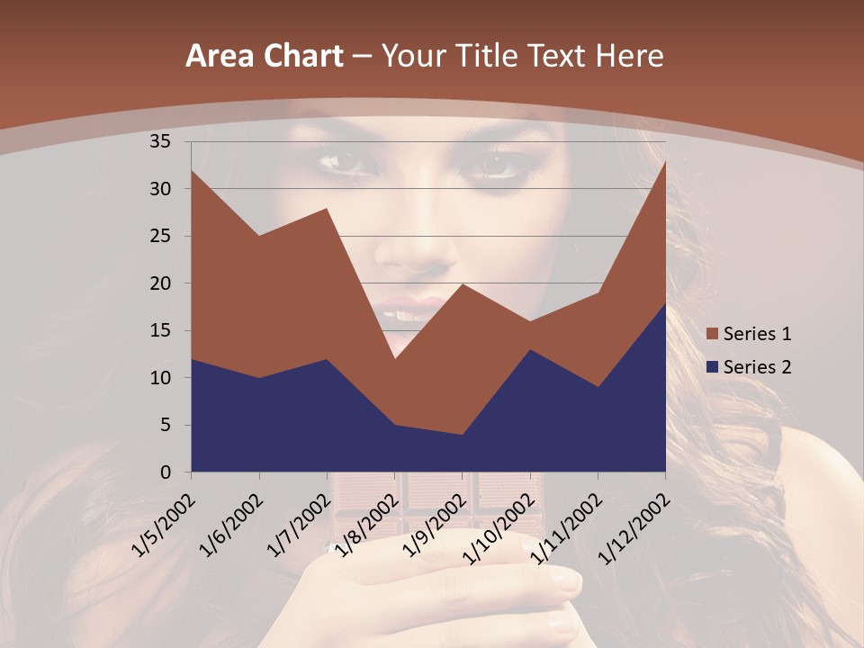 Attractive People Female PowerPoint Template