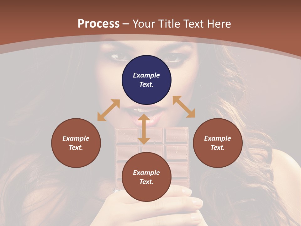 Attractive People Female PowerPoint Template