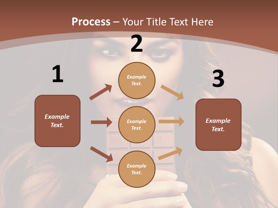 Attractive People Female PowerPoint Template