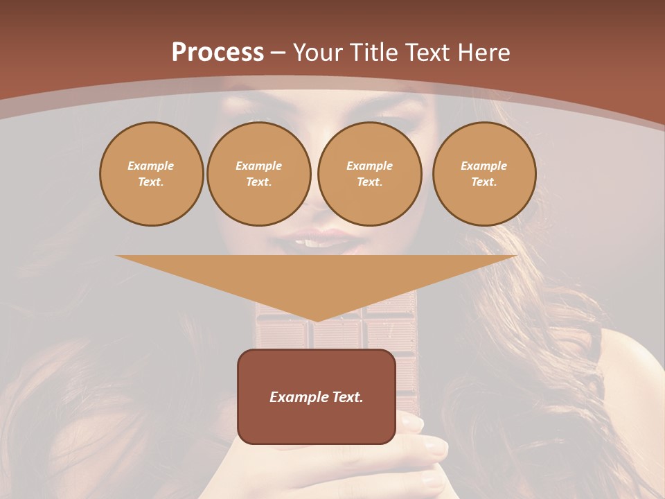 Attractive People Female PowerPoint Template