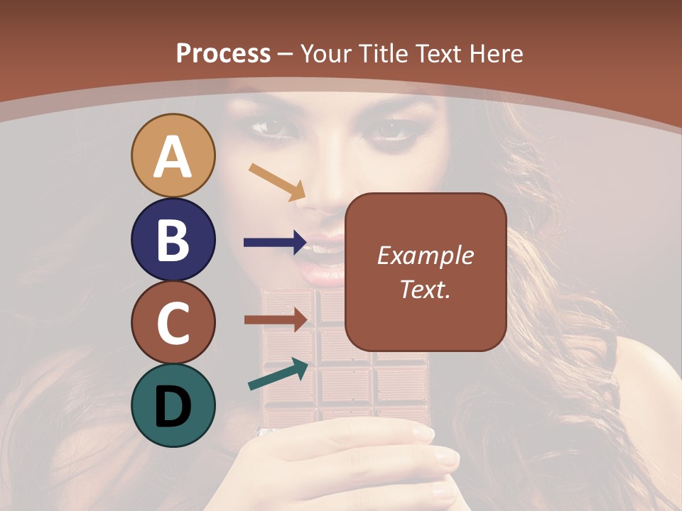 Attractive People Female PowerPoint Template