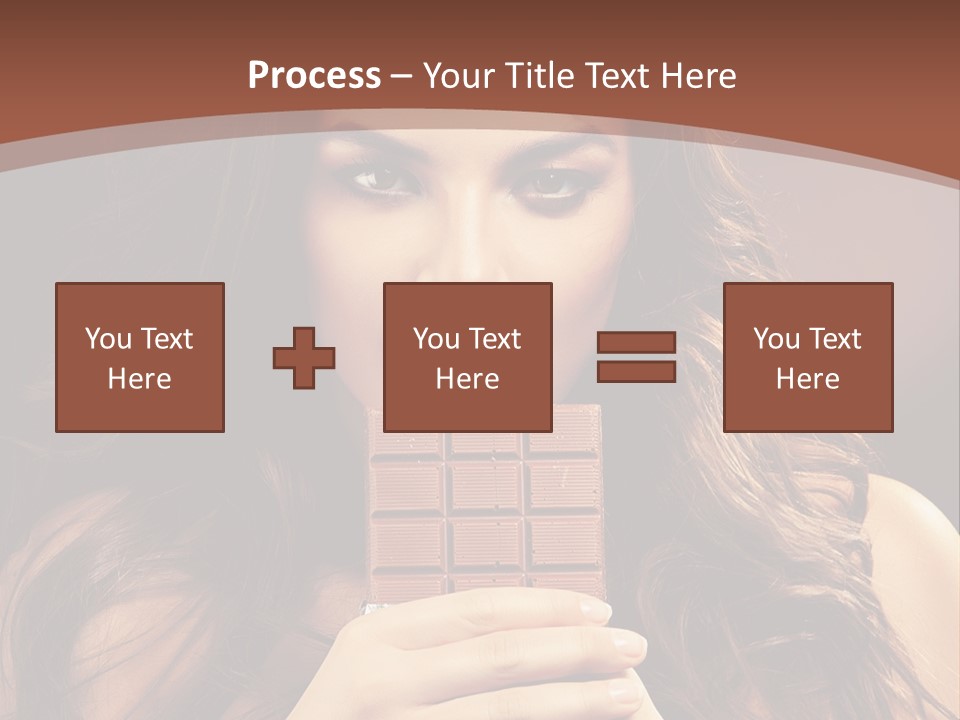 Attractive People Female PowerPoint Template