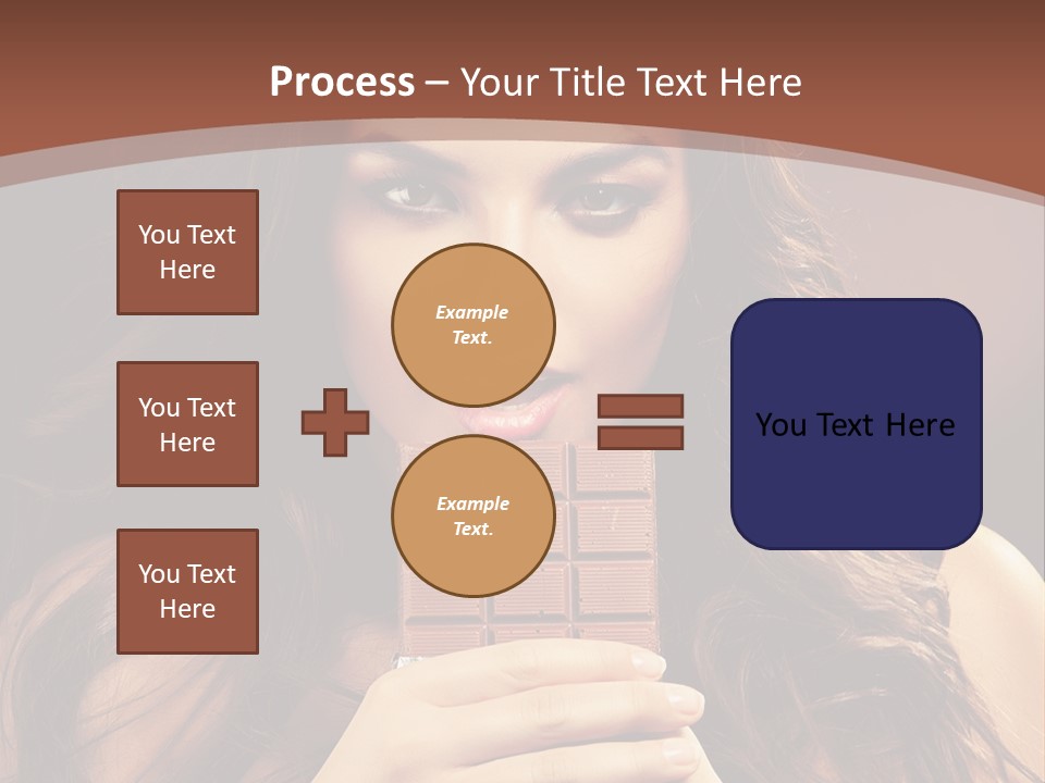 Attractive People Female PowerPoint Template