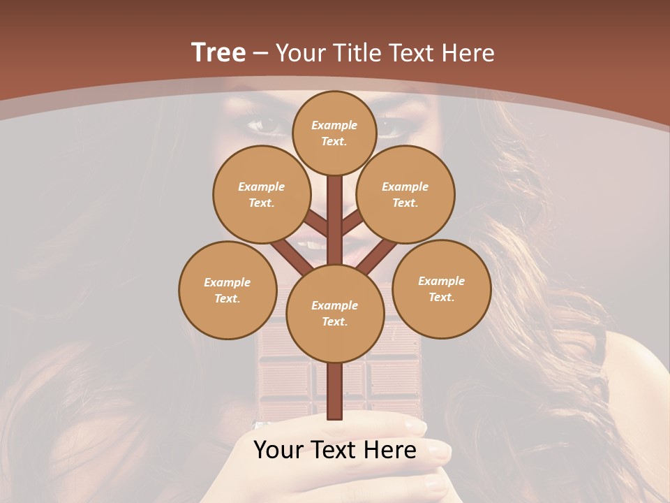 Attractive People Female PowerPoint Template