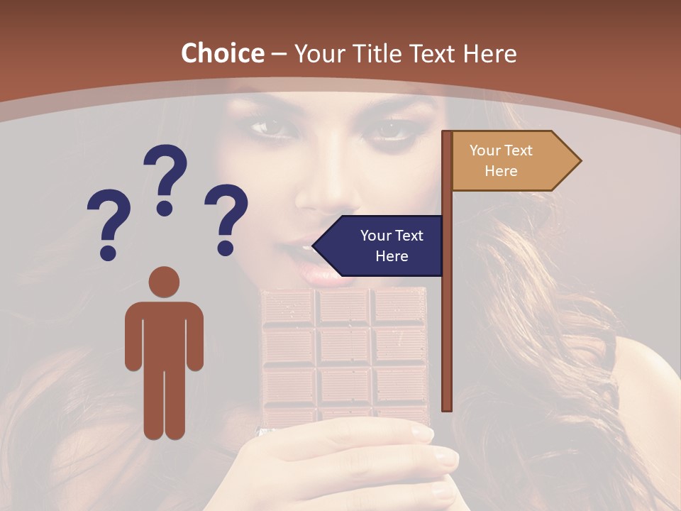 Attractive People Female PowerPoint Template