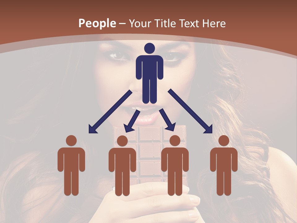 Attractive People Female PowerPoint Template