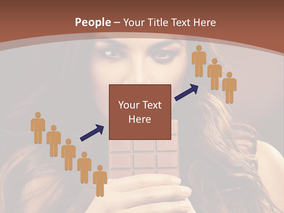 Attractive People Female PowerPoint Template
