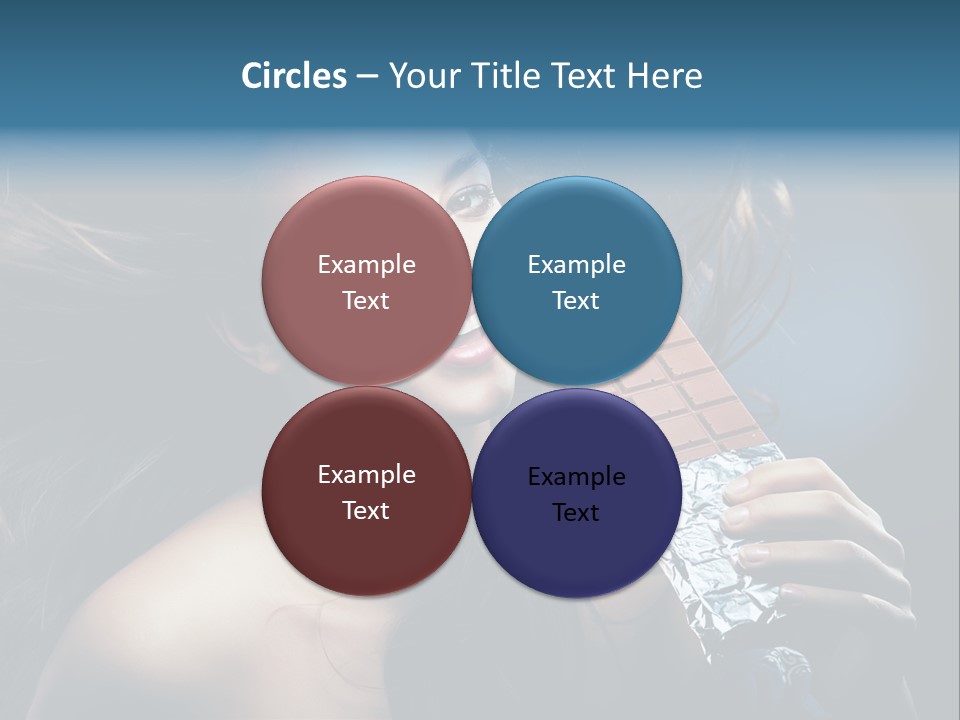 Candy Shoulders Passion PowerPoint Template