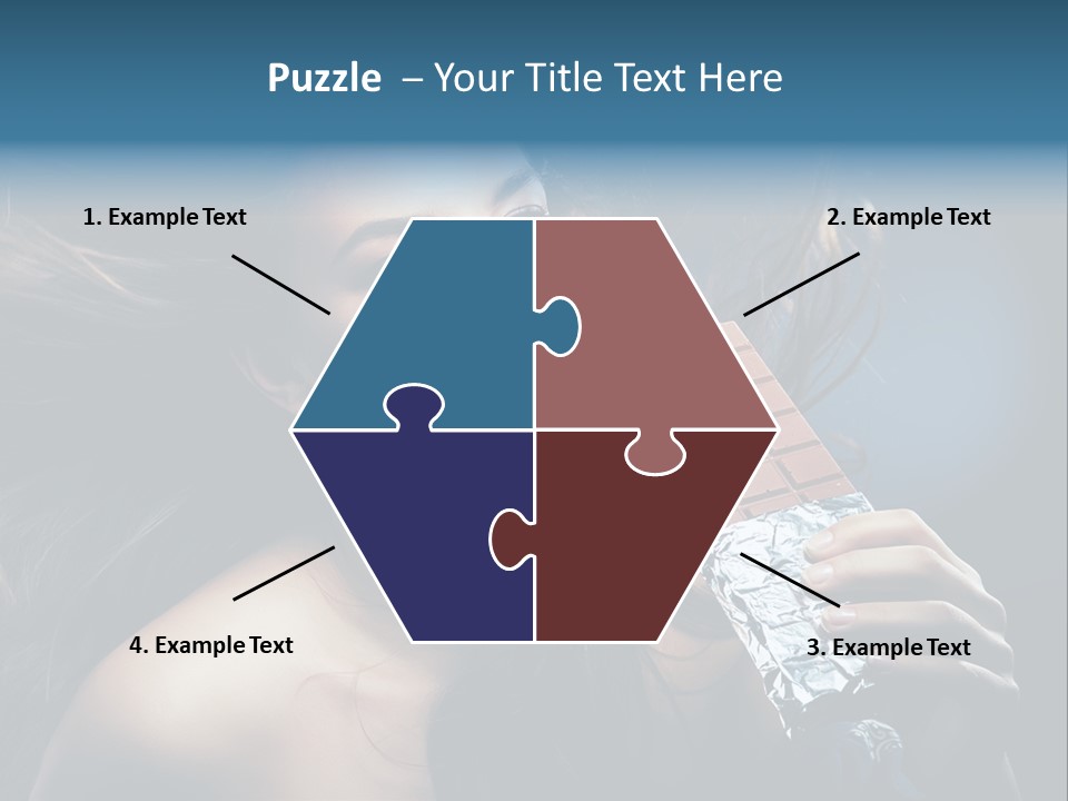 Candy Shoulders Passion PowerPoint Template