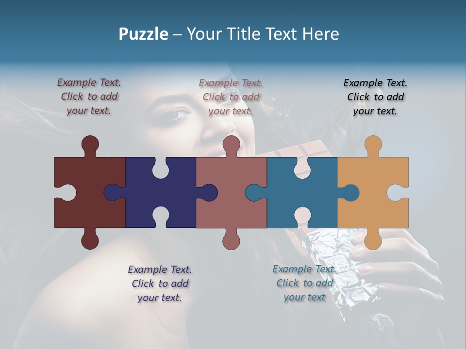 Candy Shoulders Passion PowerPoint Template