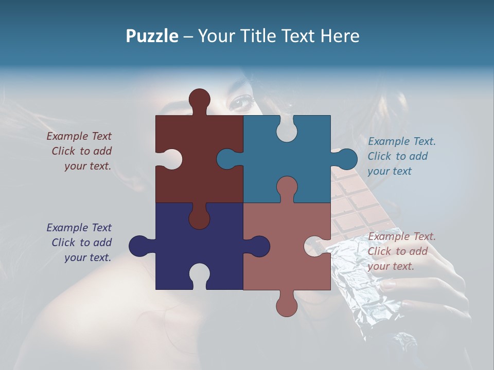 Candy Shoulders Passion PowerPoint Template