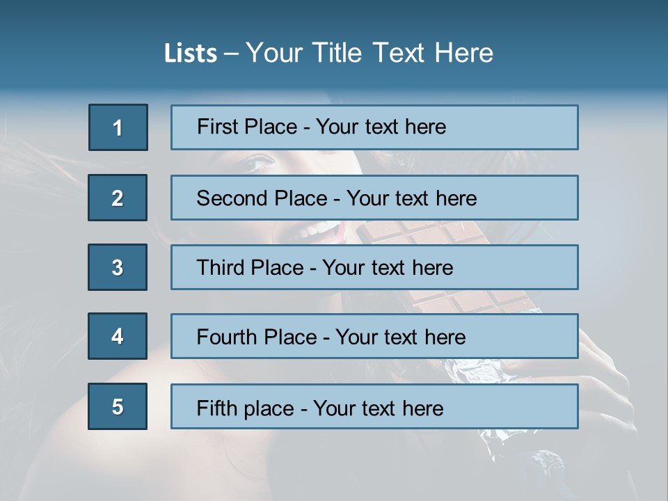 Candy Shoulders Passion PowerPoint Template