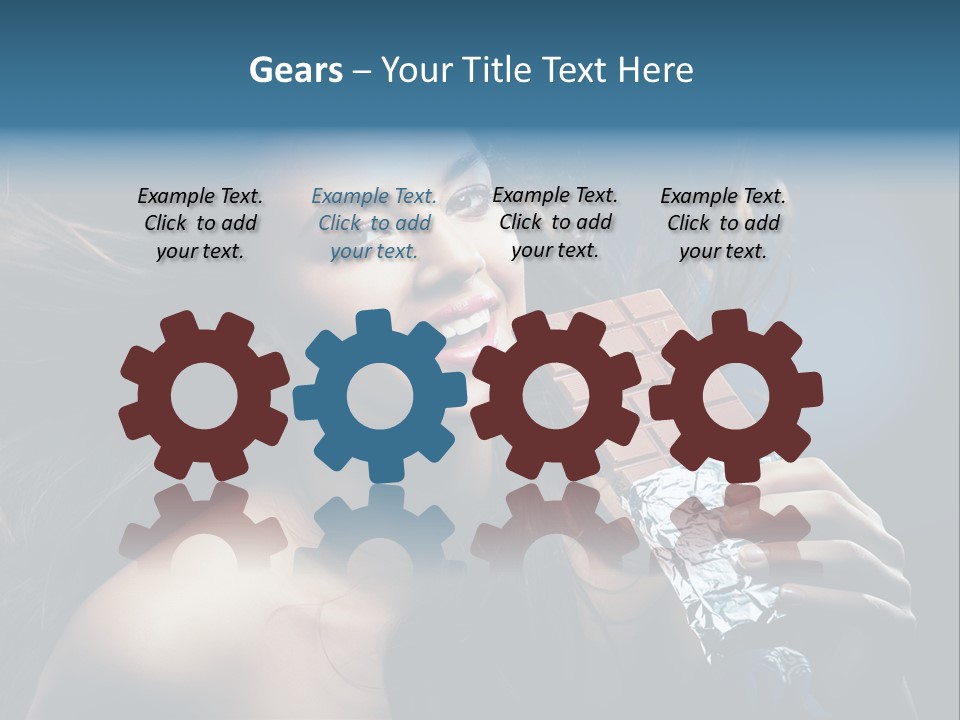 Candy Shoulders Passion PowerPoint Template