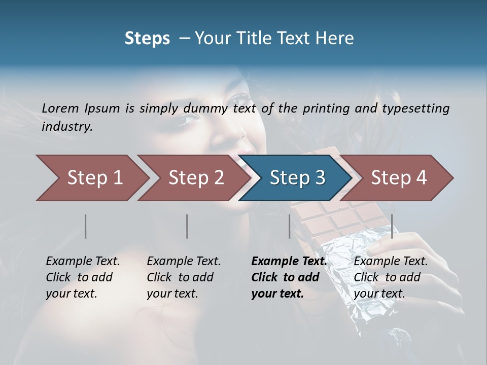 Candy Shoulders Passion PowerPoint Template