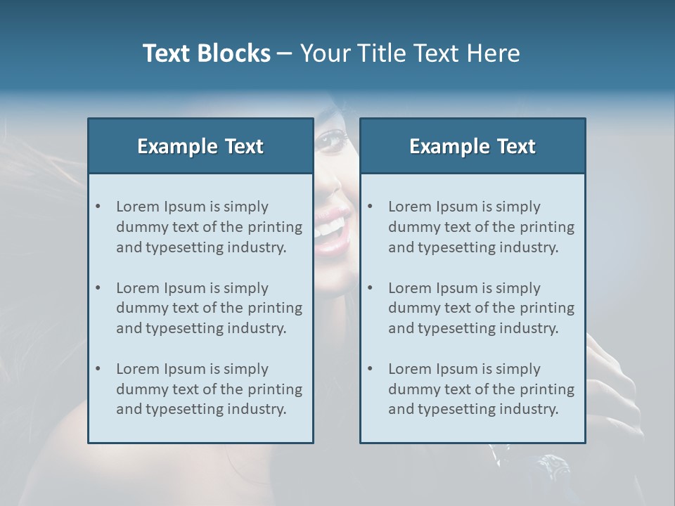 Candy Shoulders Passion PowerPoint Template