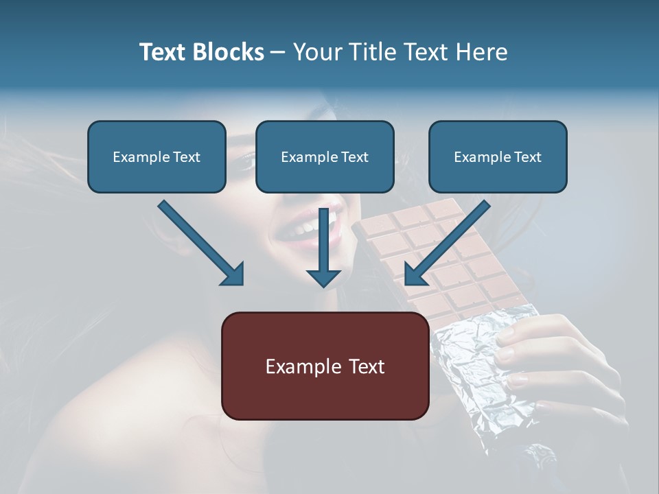 Candy Shoulders Passion PowerPoint Template