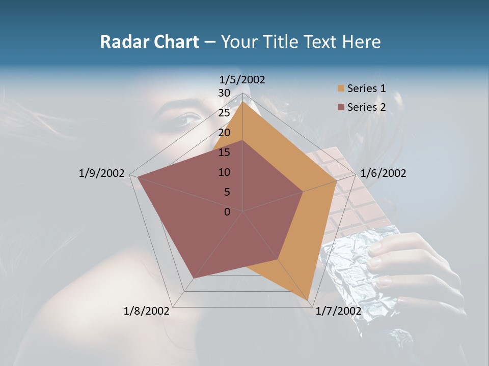 Candy Shoulders Passion PowerPoint Template